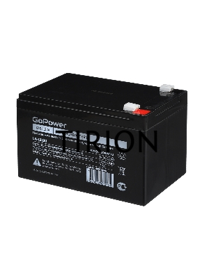 Аккумулятор свинцово-кислотный GoPower LA-12120 12V 12Ah (1/4)