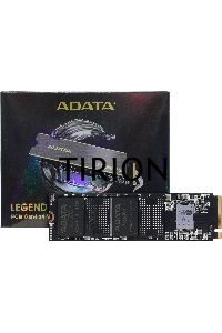 Накопитель SSD ADATA LEGEND 850, 1Tb, PCIe 4.0 x4, M.2 2280, NVMe, R/W 5000/4500, с радиатором