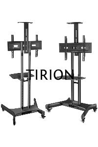 Мобильная стойка ONKRON TS1551 черный