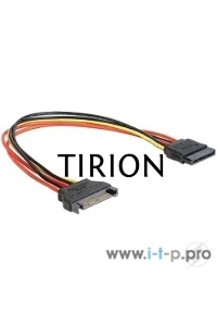 Удлинитель кабеля питания SATA Cablexpert CC-SATAMF-01, 15pin(M)/15pin(F), 30см