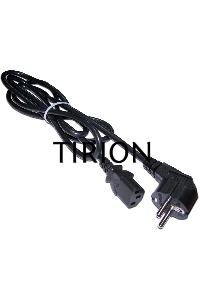 Шнур питания Lanmaster LAN-PP13/SHA-0.5-BK C13-Schuko проводник.:3x0.75мм2 0.5м 220В 10А (упак.:1шт) черный