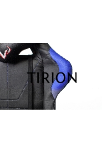 Кресло игровое Бюрократ VIKING 5 AERO BLUE черный/синий искусственная кожа