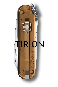Нож перочинный Victorinox Classic Chocolate Fugde (0.6223.T55G) 58мм 7 функций карт.коробка