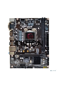 Материнская плата AFOX IH510-MA2-V2, LGA 1200, Intel H510, 2xDDR4, 4xSATA, 1xM.2, 1xPCI-E 4.0/3.0 x16, 1xPCI-E x1, 1xHDMI, 1xDVI, 1xVGA, 1x 1Gb LAN, 2xUSB-A 2.0, 2xUSB-A 3.2 Gen 1, 3x3.5 мм, 5.1, microATX
