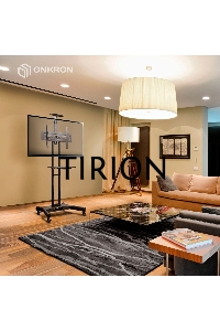 Мобильная стойка ONKRON TS1551 черный