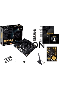 Материнская плата ASUS TUF GAMING B550M-PLUS WI-FI II, AM4, AMD B550, 4xDDR4, 4xSATA, 2xM.2, 1xPCI-E 4.0 x16, 1xPCI-E 3.0 x4, 1xPCI-E x1, 1xDP, 1xHDMI, 1x 2.5Gb LAN, 1xUSB-C 3.2 Gen 2, 4xUSB-A 3.2 Gen 1, 2xUSB-A 2.0, 5x3.5 мм, TOSLINK, 7.1, Micro-ATX