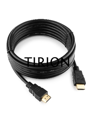 Кабель HDMI Cablexpert CC-HDMI4-15, 19M/19M, v2.0, медь, позол.разъемы, экран, 4.5м, черный, пакет