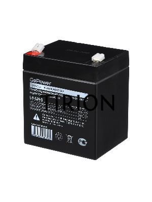 Аккумулятор свинцово-кислотный GoPower LA-1245 12V 4.5Ah (1/10)