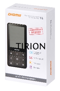Плеер Hi-Fi Flash Digma Y4 BT 16Gb черный/2.4