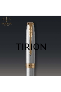 Ручка перьевая Parker Sonnet Core F527 (CW1931504) Stainless Steel GT F сталь нержавеющая подар.кор.