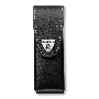 Чехол из нат.кожи Victorinox Leather Belt Pouch (4.0524.3) черный с застежкой на липучке без упаковки