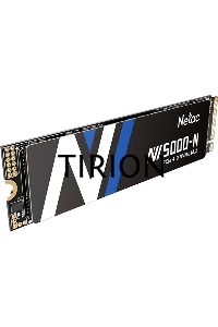 Накопитель SSD Netac NV5000 Pro, 500GB, M.2 2280, PCIe 4.0 x4, NVMe, R/W 4800/2700, с радиатором