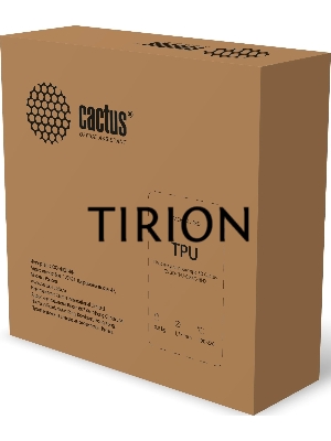 Пластик для принтера 3D Cactus CS-3D-TPU-0.8KG-RED TPU d1.75мм 0.8кг 1цв.