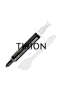 Термопаста ExeGate ETS-7WMK Silver PLUS (7,2 Вт/(м•К), 1.5г, шприц с лопаткой)