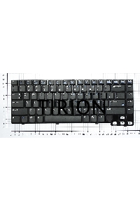 Клавиатура для ноутбука HP Pavilion DV1000 DV1100 DV1200 DV1300 DV1400 черная