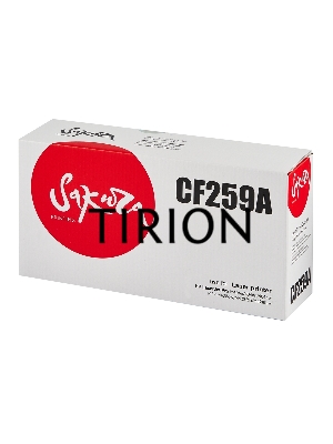 Картридж лазерный Sakura CF259A (59A) для HP LJ M304/M404/MFPM428, черный, 3000 к. (без чипа)