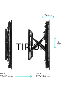 Настенное крепление ONKRON PRO7G для видеостен 50”-70