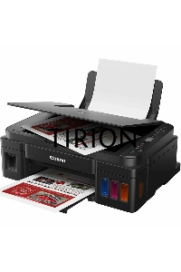 МФУ струйный Canon PIXMA G3410 (2315C009), A4, цветное, печ. 8.8 стр/мин (ч/б) 5 стр/мин (цвет), скан. до 19 стр/мин., 4800x1200 dpi (принтер) 1200х600 dpi (сканер), USB, Wi-Fi