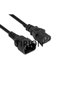 Кабель питания ExeGate Special EC-10S (C13->C14, 3*1.0mm2, CCA, черный, 10м)