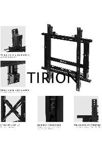 Настенное крепление ONKRON PRO7G для видеостен 50”-70