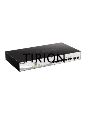 Коммутатор Smart L2 Switch 8х1000Base-T PoE, 2х1000Base-X SFP, PoE Budget 130W, Compact CLI