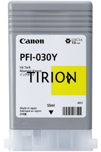 Картридж CANON Pigment Ink PFI-030 Yellow желтый (55 мл) для Canon imagePROGRAF TM-240, TM-340