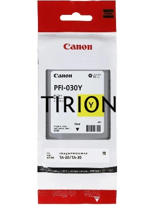 Картридж CANON Pigment Ink PFI-030 Yellow желтый (55 мл) для Canon imagePROGRAF TM-240, TM-340