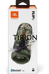 Портативная акустика JBL Flip 6, камуфляж