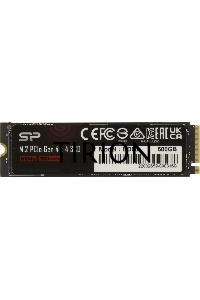 Накопитель SSD Silicon Power PCI-E 4.0 x4 500Gb SP500GBP44UD9005 M-Series UD90 M.2 2280