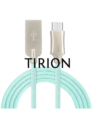Кабель Crown USB - microUSB CMCU-3132M light blue