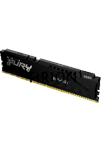 Оперативная память Kingston Fury Beast, DDR5, 32GB (1x32GB), 5600MHz, CL40, с радиаторами, черный
