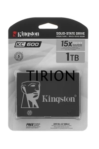 Накопитель SSD Kingston KC600, 1Tb, SATA III, 2.5