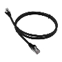 Патч-корд Lanmaster LAN-PC45/S6A-1.0-BK FTP вилка RJ-45-вилка RJ-45 кат.6А 1м чёрный LSZH (уп.:1шт)