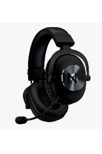 Наушники с микрофоном Logitech G Pro X черный 2м мониторные оголовье (981-000819)