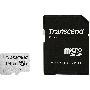 Флеш карта Micro SecureDigital 64Gb Transcend Class 10 TS64GUSD300S-A{MicroSDXC Class 10 UHS-I, SD adapter}