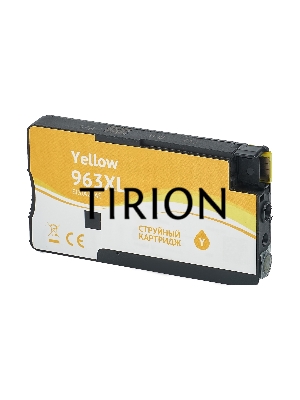 Струйный картридж Sakura 3JA29AE (№963XL Yellow) для HP, желтый, 25,5 мл., 1600 к.