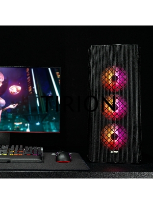Компьютерный корпус ADATA XPG DEFENDER DEFENDER-BKCWW черный Mid-Tower