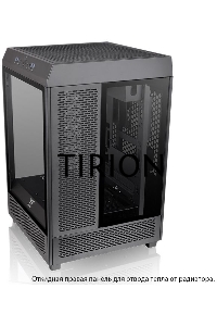 Компьютерный корпус Thermaltake The Tower 500 черный без БП ATX 1x120mm 3x140mm 4xUSB3.0 2xUSB3.1 audio bott PSU