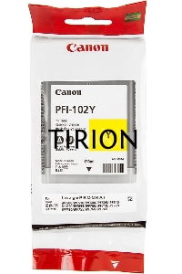 Картридж струйный Canon PFI-102Y (0898B001) желтый, 130 мл., для imagePROGRAF iPF605, iPF610., iPF650, iPF655, iPF710, iPF750, iPF755, LP17, iPF510