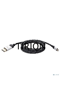 Кабель-адаптер VCOM USB 3.1 Type-Cm --> DP(m) 8K@60Hz, 1.8m , Alumi Shell,