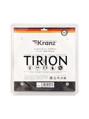 Диск пильный 255 мм х 60 зуб х 32/30 мм Kranz