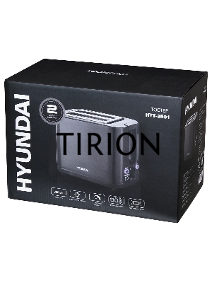 Тостер Hyundai HYT-3501 900Вт черный
