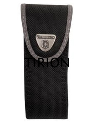 Чехол из нейлона Victorinox Belt Pouch (4.0548.3) черный с застежкой на липучке/отдел.для фонаря без упаковки