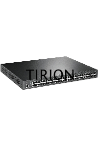 Коммутатор 48-port Gigabit PoE+ L2+ switch, 48 802.3af/at PoE+ ports, 4 Gb SFP slots, 1 RJ-45 + 1Micro-USB console ports, 348W PoE budget