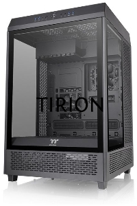 Компьютерный корпус Thermaltake The Tower 500 черный без БП ATX 1x120mm 3x140mm 4xUSB3.0 2xUSB3.1 audio bott PSU