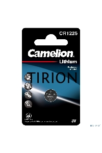 Элемент питания литиевый Camelion CR CR1225 BL-1 (блист.1шт) 3 В