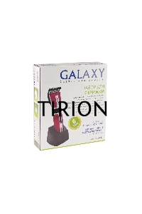 Набор для стрижки Galaxy GL 4151, красный, аккумуляторный,лезвия из японской нержавеющей стали, филировочный гребень, индикатор работы и заряда, время непрерывной работы 45 мин, эргономичный дизайн