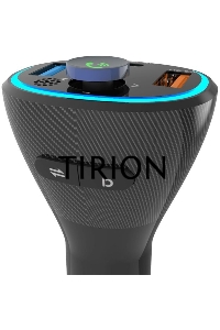 Автомобильный FM-модулятор Ritmix FMT-B300 черный BT USB (80000849)