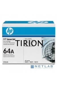 Картридж лазерный HP CC364A черный LJ P4014/4015/4515 (10000стр.)