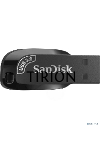 Флеш диск 128GB SanDisk CZ410 Ultra Shift, USB 3.0, Black